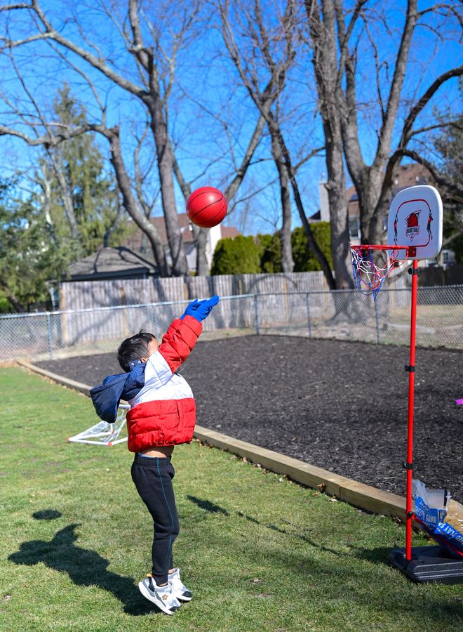 Child enjoying outdoor activities